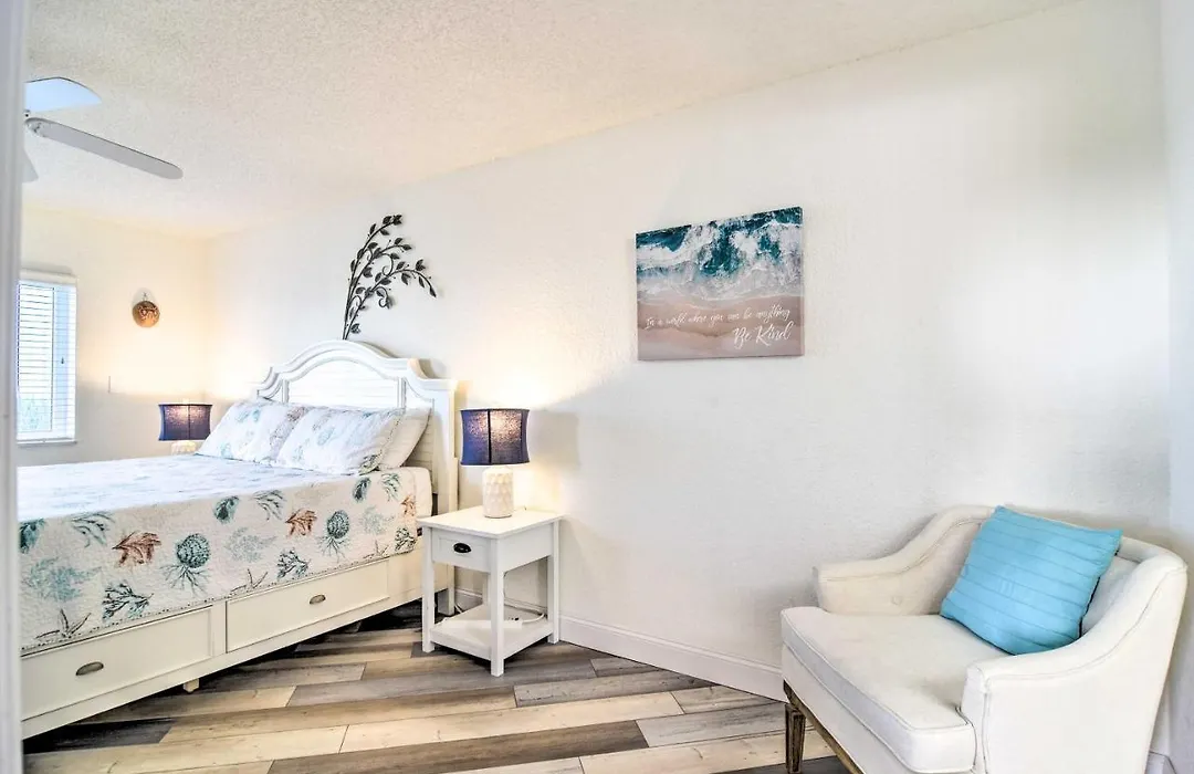 Pool Access & Beach Views: Indian Shores Condo-1